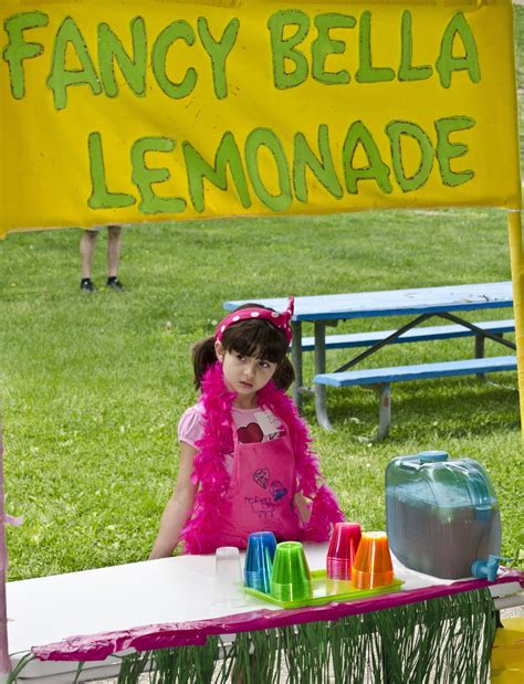 Bella's Lemonade Stand .